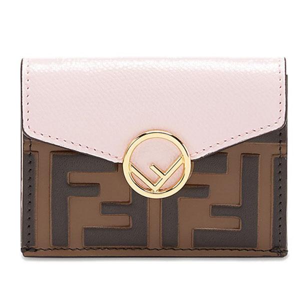 人気 フェンディ スーパーコピー 三つ折りミニ財布 F is Fendi 8M0395 A659 F15RZ